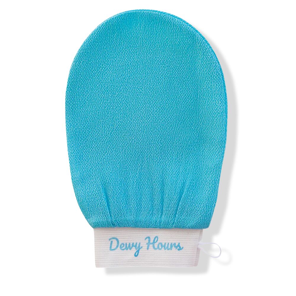 dewy hours exfoliating body glove